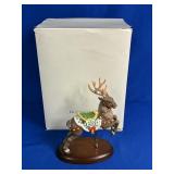 DANBURY MINT THE CAROUSEL COLLECTION REINDEER IN