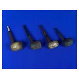 CORN COB TOBACCO PIPES & HANDMADE LACE DOILIES &