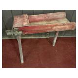 VINTAGE WOODEN CORN FODDER CUTTER