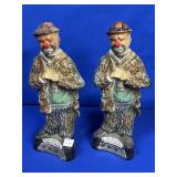 (PAIR) 1977 JIM BEAM EMMETT KELLY DECANTERS