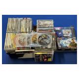 SONY PLAYSTATION 3 & 4 GAMES WITH PSP SLIM CASE