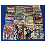 STACK OF MARVEL COMICS: FALLEN ANGELS, WARRIORS,