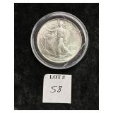 1986 AMERICAN SILVER EAGLE