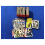 (4) TOPPS BASEBALL BOX COLLECTOR BOXES, LOOSE