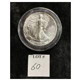 1989 AMERICAN SILVER EAGLE