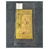 ONE DOLLAR NEVADA GOLDBACK 1/1000TH TROY OZ 24K