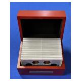 (11) PROOF STATE QUARTER SETS IN PCS STAMPS & COIN