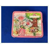 1983 ROSE PETAL PLACE ALLADIN LUNCH BOX W/ THERMOS