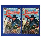 (2) DC $0.20 THE SHADOW NO 1 COMIC BOOKS