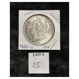 1880-O MORGAN SILVER DOLLAR