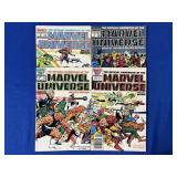 (4) MARVEL UNIVERSE COMIC BOOKS