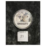 2015 SNOOPY PEANUTS MOVIE (SILVER PLATED)