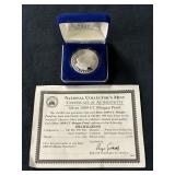 SILVER 1889 CARSON CITY MORGAN PROOF WITH COA