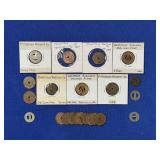 LOCAL JOHNSTOWN & PITTSBURGH TRACTION TOKENS