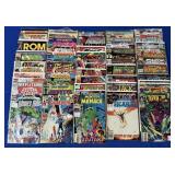 STACK OF MARVEL COMICS: DARKHAWK, SLEEPWALKER,