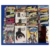 STACK OF DAREDEVIL COMIC BOOKS