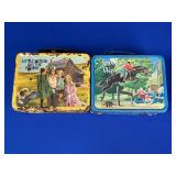(2) ALLADIN LUNCH BOXES - 1978 LITTLE HOUSE ON THE