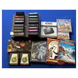 COLECO GAMES, ATARI 5200 ADAPTER, VHS, SEGA, ETC.