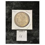 1921 MORGAN SILVER DOLLAR