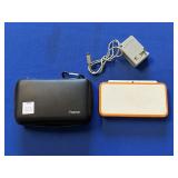 NINTENDO II DS XL WITH CASE & POWERCORD (WORKS)