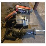 RECIPROCATING SAW, CRAFTSMAN BELTS & SANDER, BLACK