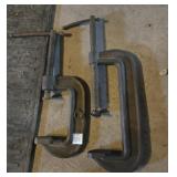 (2) LARGE CLAMPS