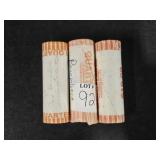(3) SEALED ROLLS OF STATE QUARTERS: PENNSYLVANIA,