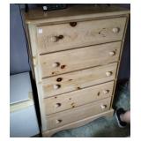 WOODEN DRESSER WITH (5) DRAWERS