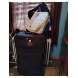 CANVAS STYLE BAGS & 32" SUITCASE