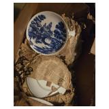 NASCO HAND PAINTED JAPAN LAKEVIEW PLATES & MUGS