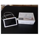 GOOGLE HOME HUB WITH BOX AND CHARGER