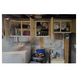CONTENTS OF BASEMENT CUPBOARDS & CAR CLEANING