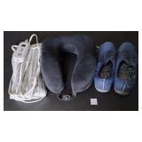 SKETCHERS SIZE 9.5 RELAXED FIT, HEATED NECK PAD,