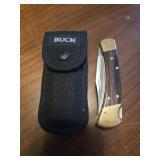BUCK 110 FOLDING KNIFE WITH CANVAS CASE