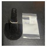 1.8G 14K SIMPLE BAND STYLE RING