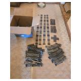 ASSORTED LIONEL TRAIN TRACK AND SWITCHES, STRAIGHT
