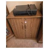 PANASONIC PV-7400 VHS PLAYER WITH VHS TAPES &