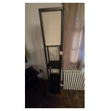 FLOOR LAMP WITH THREE SHELVES APPROX 62"