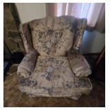FLORAL ACCENT CHAIR