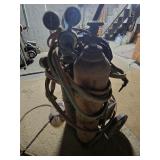OXYGEN & ACETYLENE CUTOFF TORCHES/ TANKS