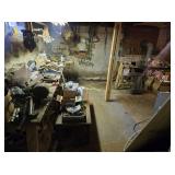 CONTENTS OF BASEMENT ROOM: SCRAP METAL & TOOLS,