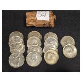 $7.00 FV 40% KENNEDY SILVER DOLLARS