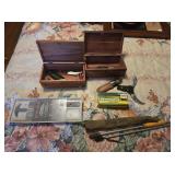 (2) MINI LANE CEDAR CHESTS, (9) 30-30 WIN ROUNDS,