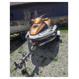 BOMBARDIER SEA DOO GTX JET SKI (NO KEY) W/TRAILER