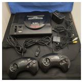 SEGA GENESIS 16-BIT W/POWER CORD & 2 CONTROLLERS