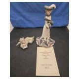 LLADRO #572B HAND MADE IN SPAIN ANGEL APPROX 5' &