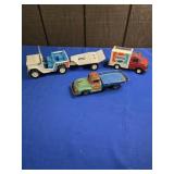 BUDDY L JEEP W/TRAILER (JAPAN), PEPSI STROMBECKER