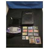 NINTENDO GAMEBOY ADVANCE W/CUSTOM BACKLIT SYSTEM