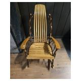 HICKORY ROCKING CHAIR APPROX 41'