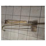 WOODEN MASHER, HAND CRAFTED WOODEN SAW, ETC.